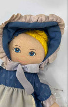 Load image into Gallery viewer, Blue Bonnet Vintage Style 1986 Sue Soft Cloth Advertising Rag & Cloth Doll