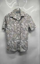 Load image into Gallery viewer, Perry Ellis Mens Multicolor Paisley Cotton Short Sleeve Button-Up Shirt Size M