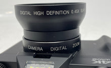Load image into Gallery viewer, 4K Ultra HD Black High Definition 0.45X Super Wide Angle Macro Digital Camera