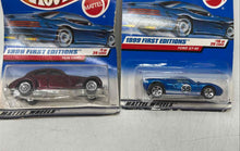 Load image into Gallery viewer, Hot Wheels & Matchbox Collection Multicolor Die-Cast Car Toy Lot Of 7 Pieces