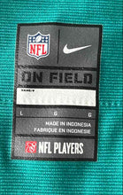 Load image into Gallery viewer, Nike Kids Teal Aqua Color Miami Dolphins Ryan Tannehill #17 NFL Jersey Size L