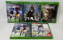 Load image into Gallery viewer, Lot Of 5 Pcs Assorted Microsoft Xbox One Mixed Variety ESRB Rated Video Games