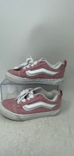 Load image into Gallery viewer, Vans Girls Knu Skool 721356 Pink Round Toe Lace-Up Low Top Tennis Shoes Size 2