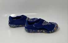 Load image into Gallery viewer, Adidas Unisex Kids AltaVenture Blue Brown Hook & Loop Swim Sandals Size 13K