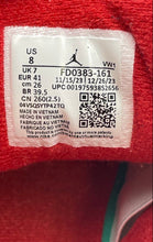 Load image into Gallery viewer, Authentic Nike Mens Air Jordan 2/3 White Red Basketball Sneakers Shoes Size 8