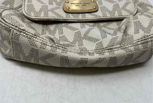 Load image into Gallery viewer, Michael Kors Womens Jet Set Beige Signature Flap Crossbody Handbag