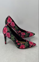 Load image into Gallery viewer, Christian Siriano Womens Multicolor Floral Print High Stiletto Pump Heels Size 8