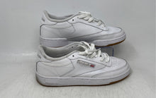 Load image into Gallery viewer, Reebok Womens Club C 85 White Lace-Up Low Top Sneaker Shoes Size 7.5
