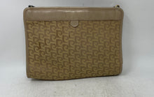 Load image into Gallery viewer, Pierre Cardin Womens Beige Signature Print Detachable Strap Shoulder Handbag