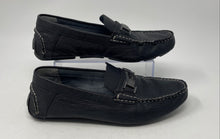 Load image into Gallery viewer, Calvin Klein Mens Morrie 34F9122 Black Slip-On Low Top Loafer Shoes Size 10.5