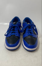 Load image into Gallery viewer, Nike Womens Dunk Low DQ7576-400 Blue Black White Lace-Up Sneaker Shoes Size 9