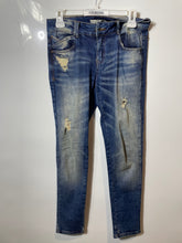 Load image into Gallery viewer, Zara Womens Blue Medium Wash Pockets Denim Skinny Leg Jeans Size 04