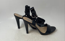Load image into Gallery viewer, Karl Lagerfeld Womens Cieone Black Patent Leather Slingback Sandals Size 8