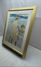 Load image into Gallery viewer, Vintage Two Sisters Valencia By Joaquín Sorolla Y Bastida Framed Art Print
