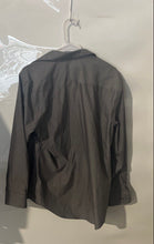 Load image into Gallery viewer, Edwards Mens Gray Regular Fit Long Sleeve Collared Button-Up Shirt Size M333