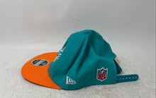 Load image into Gallery viewer, New Era Mens 9Fifty Green Orange NFL Miami Dolphins Embroidered Snapback Hat