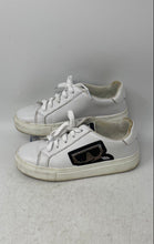 Load image into Gallery viewer, Karl Lagerfeld Womens White Leather Lace-Up Sneaker Shoes Size 5.5M