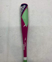 Load image into Gallery viewer, Adidas Pink Lime Green Triple Stripe 2 1/4 Barrel 24” 12 Oz USA Baseball Bat