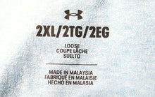 Load image into Gallery viewer, Under Armour Mens Blue Loose Fit Crew Neck Short Sleeve Pullover T-Shirt Sz 2XL