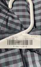 Load image into Gallery viewer, Express Mens Multicolor Plaid Button-Down Collar Dress Shirt Size M 15-15.5