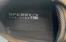 Load image into Gallery viewer, Sperry Top-Sider Boys Lanyard YB54294A Brown Lace-Up Low Top Boat Shoes Sz 3.5 M