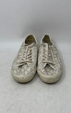 Load image into Gallery viewer, Michael Kors Womens Keaton White Signature Print Lace-Up Sneaker Shoes Size 7.5M