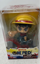 Load image into Gallery viewer, Hot Toys Netflix One Piece Cosbaby Bobble Head Luffy Action Figure