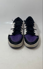 Load image into Gallery viewer, Nike Mens Air Jordan Nu Retro 1 Low Purple Black White Sneaker Shoes Size 10
