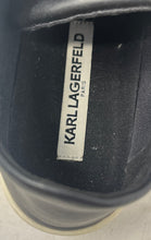 Load image into Gallery viewer, Karl Lagerfeld Paris Womens Bella Black Lace-Up Sneaker Shoes Size 7.5M