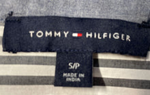 Load image into Gallery viewer, Tommy Hilfiger Womens Blue White Striped Cotton Button-Up Shirt Size S/P