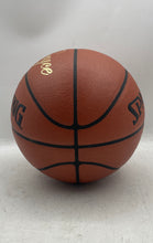 Load image into Gallery viewer, Spalding Brown Composite Leather Cross Court Indoor Outdoor Basketball Ball