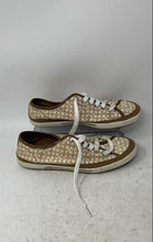 Load image into Gallery viewer, Coach Womens Edith A1244 Beige Brown Signature Print Sneaker Shoes Size 6.5M