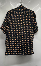 Load image into Gallery viewer, Zara Mens Multicolor Printed Regular Fit Short Sleeve Button-Up Shirt Size M