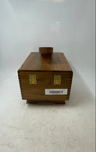 Load image into Gallery viewer, Vintage Kiwi Brown Hard Crafted Shoe Care Valet Box With Accessories