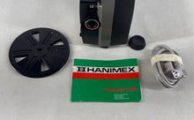 Load image into Gallery viewer, Hanimex 808D Black Regular And Super 8 Silent Movie Projector Not Tested