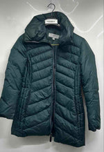 Load image into Gallery viewer, Marc New York By Andrew Marc Womens Green Long Sleeve Quilted Puffer Jacket Sz M