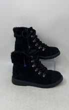 Load image into Gallery viewer, UGG Womens Azell Hiker Weather Black Side Zip Ankle Hiking Boots Size 5