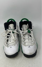 Load image into Gallery viewer, Nike Kids Air Jordan 6 Rings 323419 White Green Lace-Up Sneaker Shoes Size 5.5Y