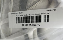 Load image into Gallery viewer, Nike Kids Air Force 1 Unity White Low Top Lace-Up Sneaker Shoes Size 7Y