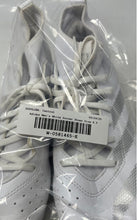 Load image into Gallery viewer, Adidas Mens Adizero Impact.2 White Silver Lace-Up Football Cleats Size 8.5