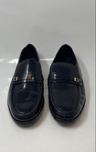 Load image into Gallery viewer, Florsheim Mens Milano Black Leather Slip-On Formal Loafer Shoes Size 10 EEE