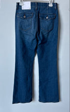 Load image into Gallery viewer, Loft Womens Blue High Rise Denim Pockets Stretch Flared Leg Jeans Size 26 W/Tag