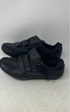Load image into Gallery viewer, Unisex Black 3 Bolt Low Top Hook & Loop Road Cycling Shoes Size EUR 47