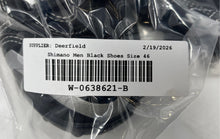 Load image into Gallery viewer, Shimano Mens M076 SPD Black Adjustable Hook & Loop Cycling Shoes Size 11.2