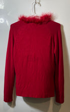 Load image into Gallery viewer, Max Studio Womens Red Long Sleeve Cardigan Sweater Size Medium With Tag