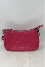 Load image into Gallery viewer, Nine West Womens Pink Inner Pockets Quilted Shoulder Hobo Handbag