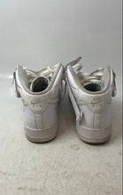 Load image into Gallery viewer, Nike Mens Air Force 1 Mid '07 White Leather Lace-Up Sneakers Shoes Size 13