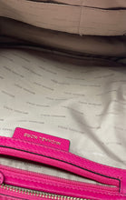 Load image into Gallery viewer, Michael Kors Womens Pink Inner Pockets Adjustable Strap Shoulder Backpack