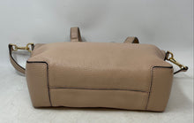 Load image into Gallery viewer, Michael Kors Womens Nude Leather Outer Pocket Crossbody Strap Satchel Bag