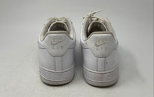 Load image into Gallery viewer, Nike Mens Air Force 1 07 CW2288-111 White Leather Lace-Up Sneaker Shoes Sz 11.5